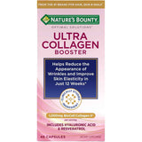 Frasco de suplemento Nature's Bounty Refuerzo de Ultra Colágeno 48 cápsulas