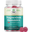 Frasco de suplemento Nature's Craft Citrato de Magnesio Sabor Frambuesa 60 Gomitas