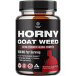 Nature's Craft Horny Goat Weed complejo herbal masculino, frasco de 60 cápsulas