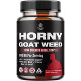 Nature's Craft Horny Goat Weed complejo herbal masculino, frasco de 60 cápsulas