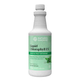 Frasco de suplemento Nature's Sunshine Clorofila Líquida 120 mg 460 ml