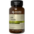 Frasco de suplemento Natures Sunshine Extracto de Cardo Mariano 60 tabletas