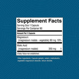 Panel de información del suplemento de Nature's Sunshine Fibralgia, 90 cápsulas.