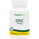 Frasco de suplemento NaturesPlus Zinc Quelado 90 tabletas