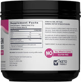 Tabla nutricional de NeoCell Super Collagen Peptides sin sabor de 400 g