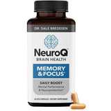 Frasco de suplemento NeuroQ Memory & Focus 60 Cápsulas Vegetales