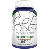 Frasco de suplemento Nootropics Depot (-)-Epicatequina con Piperina 30 Tabletas
