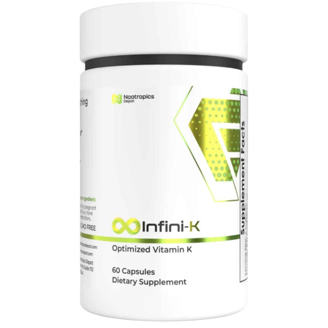 Infini-K Nootropics Depot frasco 60 cápsulas