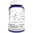 Frasco de suplemento Nootropics Depot N-Acetyl L-Tyrosine 120 cápsulas
