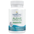 Frasco de suplemento Nordic Naturals Omega de Algas 715 mg 60 cápsulas blandas