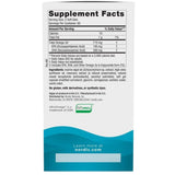 Etiqueta de suplemento de Nordic Naturals Algae Omega, presentación de 120 cápsulas blandas