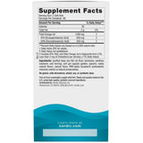Tabla nutricional del suplemento Nordic Naturals Ultimate Omega Limón 180 cápsulas blandas