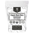 Bolsa de suplemento Nourishing Nutrients Maca Negra Gelatinizada Orgánica 200 cápsulas veganas