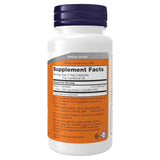 Tabla nutricional del suplemento Now Foods Acetil-L-Carnitina 50 cápsulas.