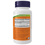 Tabla nutricional del suplemento Now Foods Ashwagandha 90 cápsulas vegetales