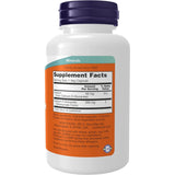 Tabla nutricional del suplemento NOW Foods Calcio D-Glucarato 500 mg 90 cápsulas veganas