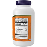 Tabla nutricional del suplemento NOW Foods Cáscara de Psyllium en Polvo 6 g 340 g con 38 porciones