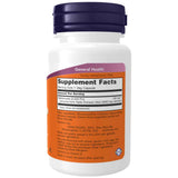 Tabla nutricional del suplemento NOW Foods Natoquinasa 100 mg 120 Cápsulas Vegetales