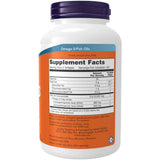 Tabla nutricional del suplemento NOW Foods Omega-3 1000 mg 200 cápsulas blandas