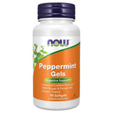NOW Foods Peppermint Gels aceite de menta 90 cápsulas blandas frontal