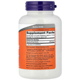Tabla Supplement Facts Now Foods Taurina en polvo 227 g