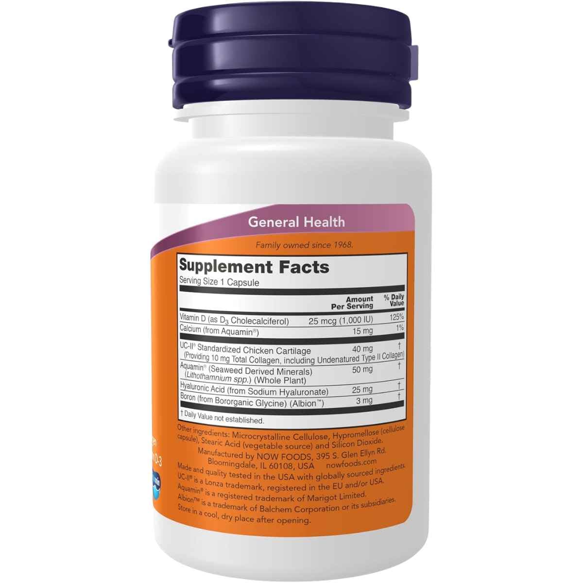 Now Foods UC-II Advanced Alivio Articular - 60 cápsulas