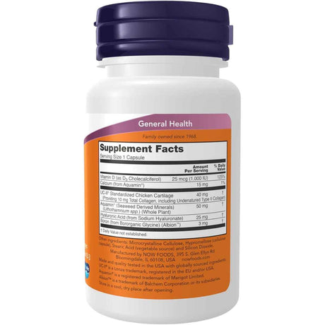 Now Foods UC-II Advanced Alivio Articular - 60 cápsulas