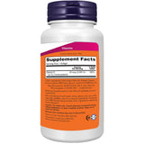 Tabla nutricional del suplemento Now Foods Vitamina D3 2000 UI 360 cápsulas blandas