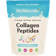 Bolsa de suplemento NuNaturals Péptidos de Colágeno Hidrolizado Tipos I & III Sin Sabor 14 oz
