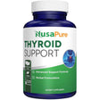 Frasco de suplemento NusaPure Soporte de Tiroides 120 cápsulas