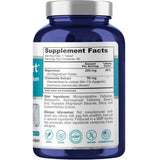 Tabla nutricional del suplemento NusaPure Soporte para el Sueño con Manzanilla y Magnesio 60 tabletas