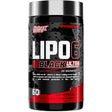 Frasco de suplemento Nutrex Research Lipo-6 Black Ultra Concentrate 60 cápsulas