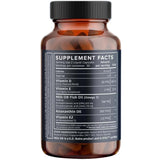 Tabla nutricional del suplemento Nutri11 Omega 3 + D3 + K2 con Astaxantina 60 cápsulas