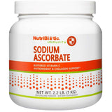 Frasco de suplemento NutriBiotic Ascorbato de Sodio 1 kg