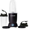 Licuadora nutribullet Pro+ con dos vasos, tapas y accesorios sobre fondo blanco