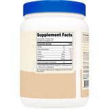 Tabla nutricional del suplemento Nutricost Colágeno Hidrolizado Bovino Vainilla 1 lb