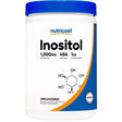 Frasco de suplemento Nutricost Inositol 1 lb polvo