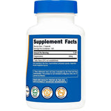 Tabla nutricional de Nutricost Pregnenolona 50 mg - 120 cápsulas