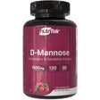 Frasco de suplemento NutriFlair D-Manosa 120 cápsulas