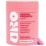 Envase O Positiv Health URO Vaginal Probiotic de 60 cápsulas