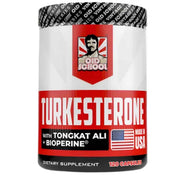 Frasco de Old School Labs Turkesterone con Tongkat Ali, presentación de 120 cápsulas