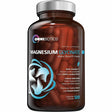 Frasco de OmniBiotics glicinato de magnesio 200 mg con 120 cápsulas vegetarianas
