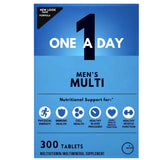 Empaque de One A Day Men's Multi, presentación de 300 tabletas.