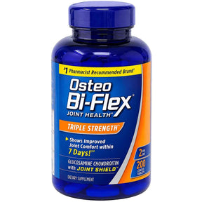 Osteo Bi-Flex Triple Strength glucosamina y condroitina, frasco de 200 tabletas, vista frontal