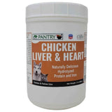 Pantry Chicken Liver & Heart Powder de 2 lb para perros y gatos
