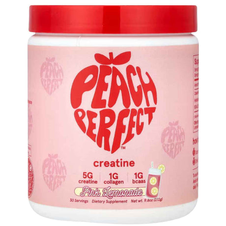 Peach Perfect Creatine Pink Lemonade