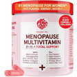 Frasco de suplemento Peach Perfect Multivitamínico para Menopausia 60 Cápsulas