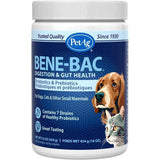 PetAg Bene-Bac Plus probióticos y prebióticos en polvo 454 g