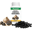 Frasco de suplemento Pharmakon Ajo Negro Fermentado 120 Cápsulas Blandas.