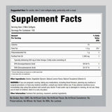 Información del suplemento de Piping Rock Mini Fish Oil, presentación de 200 cápsulas blandas